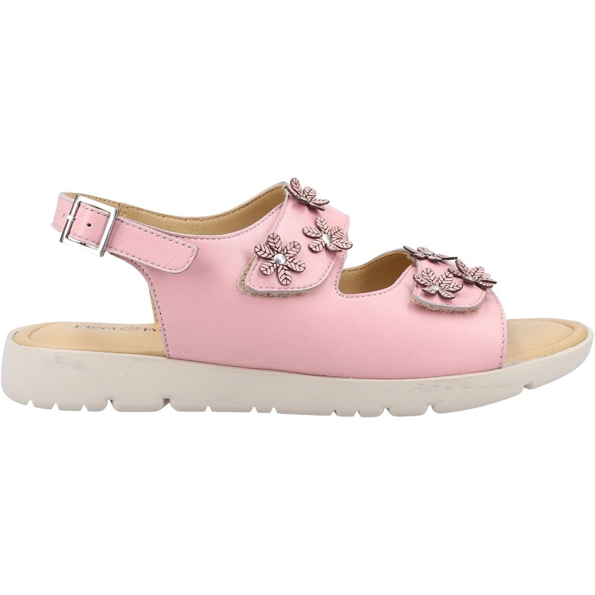 Fleet & Foster Kara Ladies Open-Toe Leather Summer Sandals Fleet & Foster