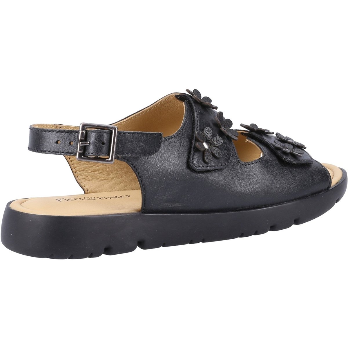 Fleet & Foster Kara Ladies Open-Toe Leather Summer Sandals Fleet & Foster