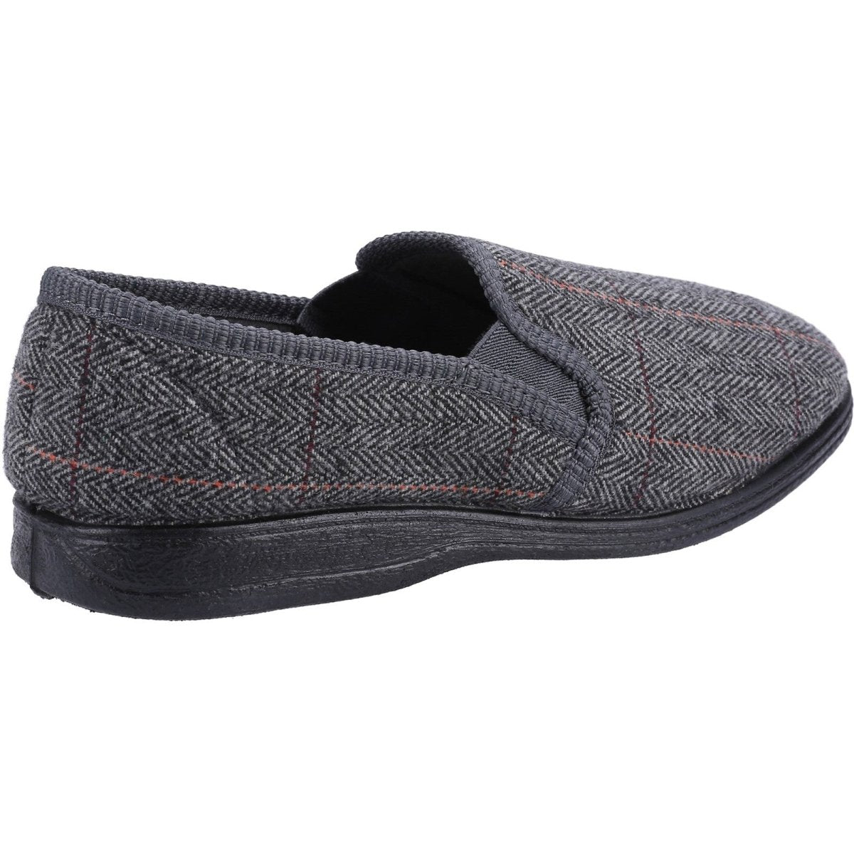Fleet & Foster Mitchell Chequered Mens Classic Slippers Fleet & Foster