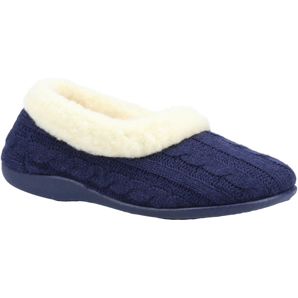 Fleet & Foster Sarina Warm Memory Foam Ladies Slippers Fleet & Foster