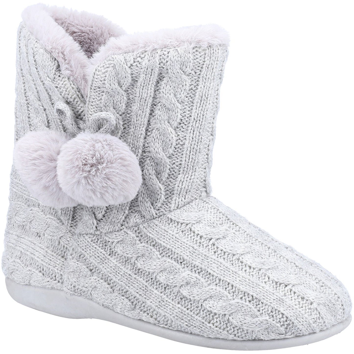 Fleet & Foster Apple Knitted Bootie Slipper Fleet & Foster