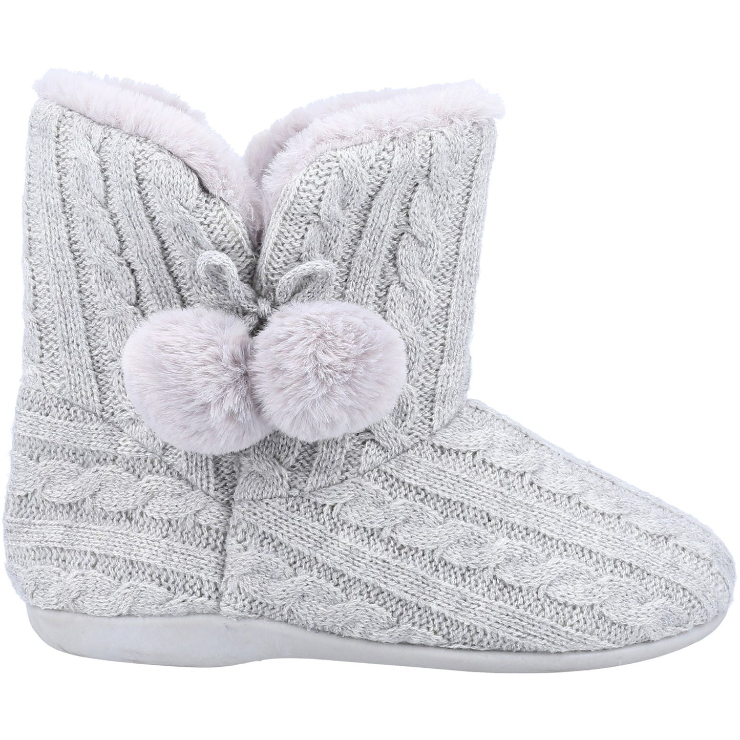 Fleet & Foster Apple Knitted Bootie Slipper Fleet & Foster