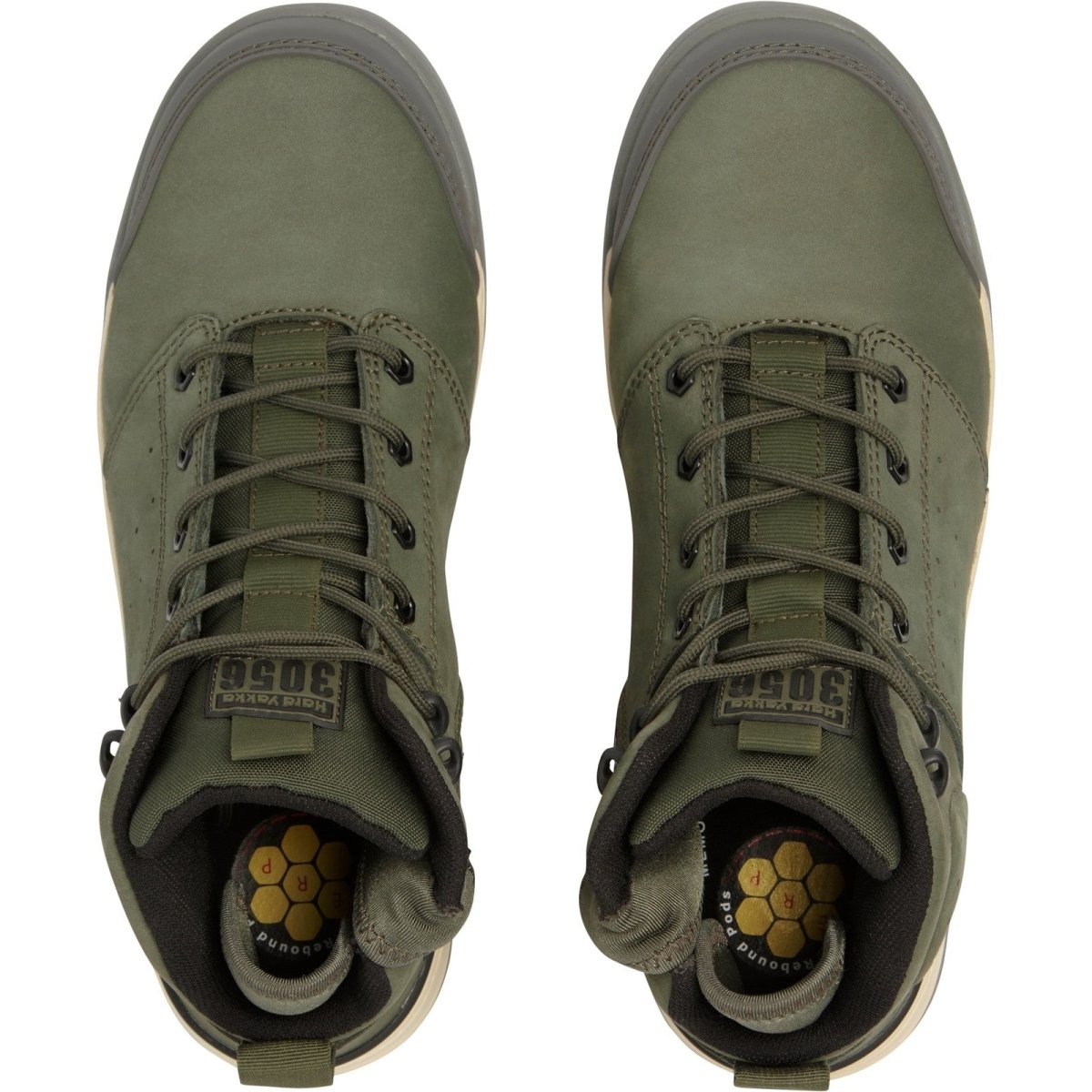 Hard Yakka 3056 Mens Lace & Zip Composite Safety Boots Hard Yakka