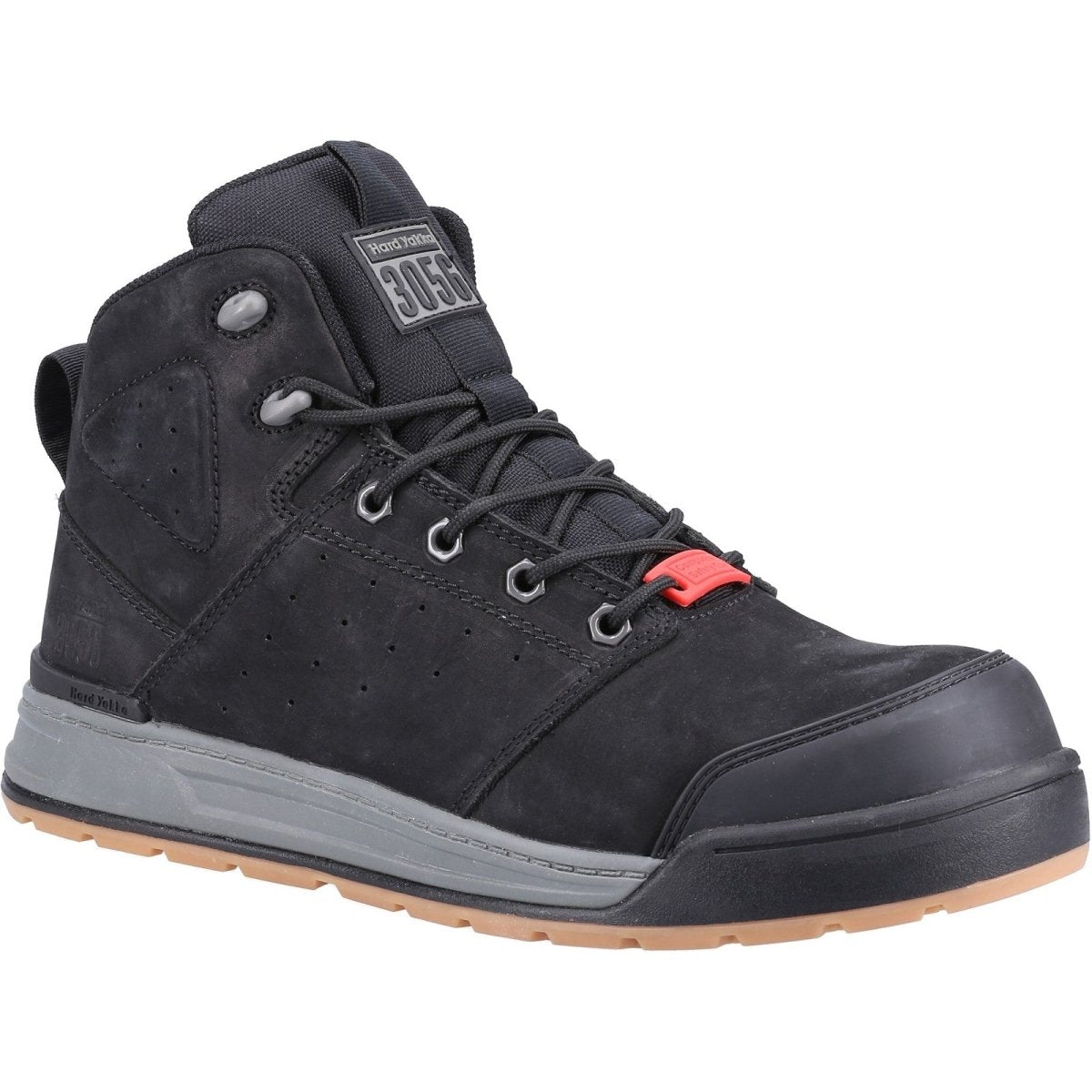 Hard Yakka 3056 Mens Lace & Zip Composite Safety Boots Hard Yakka