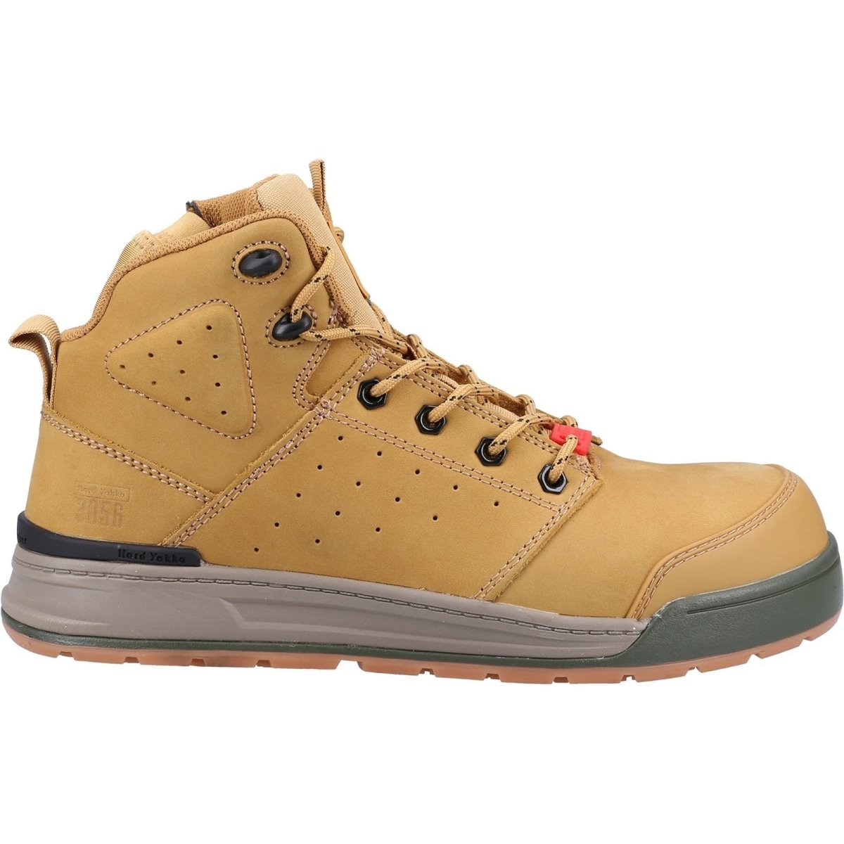 Hard Yakka 3056 Mens Lace & Zip Composite Safety Boots Hard Yakka