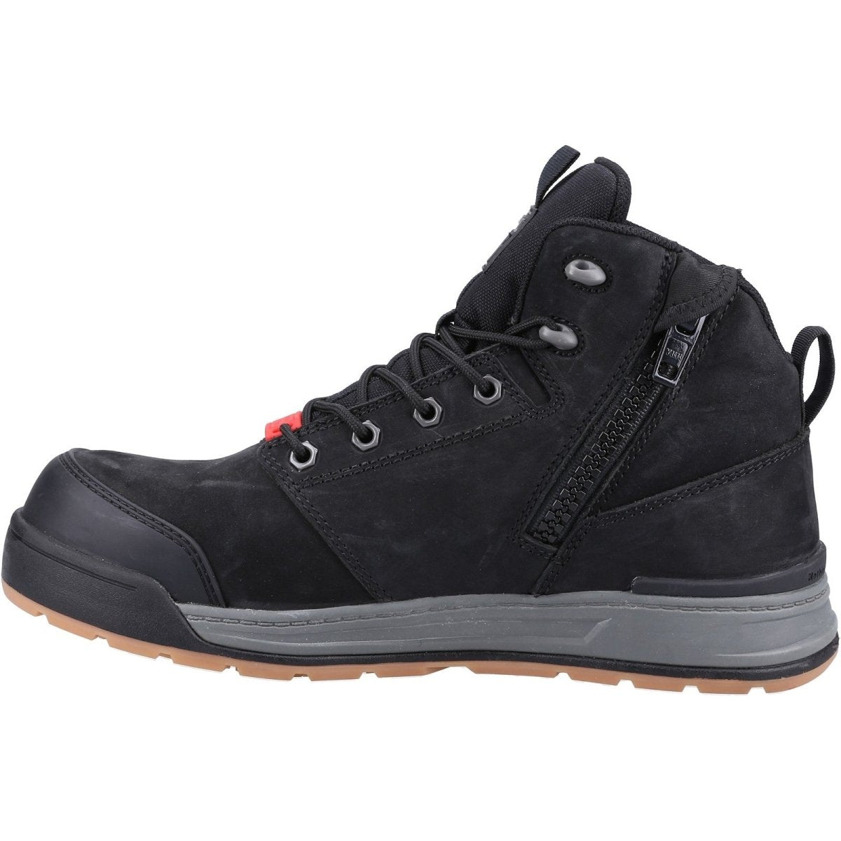 Hard Yakka 3056 Mens Lace & Zip Composite Safety Boots Hard Yakka
