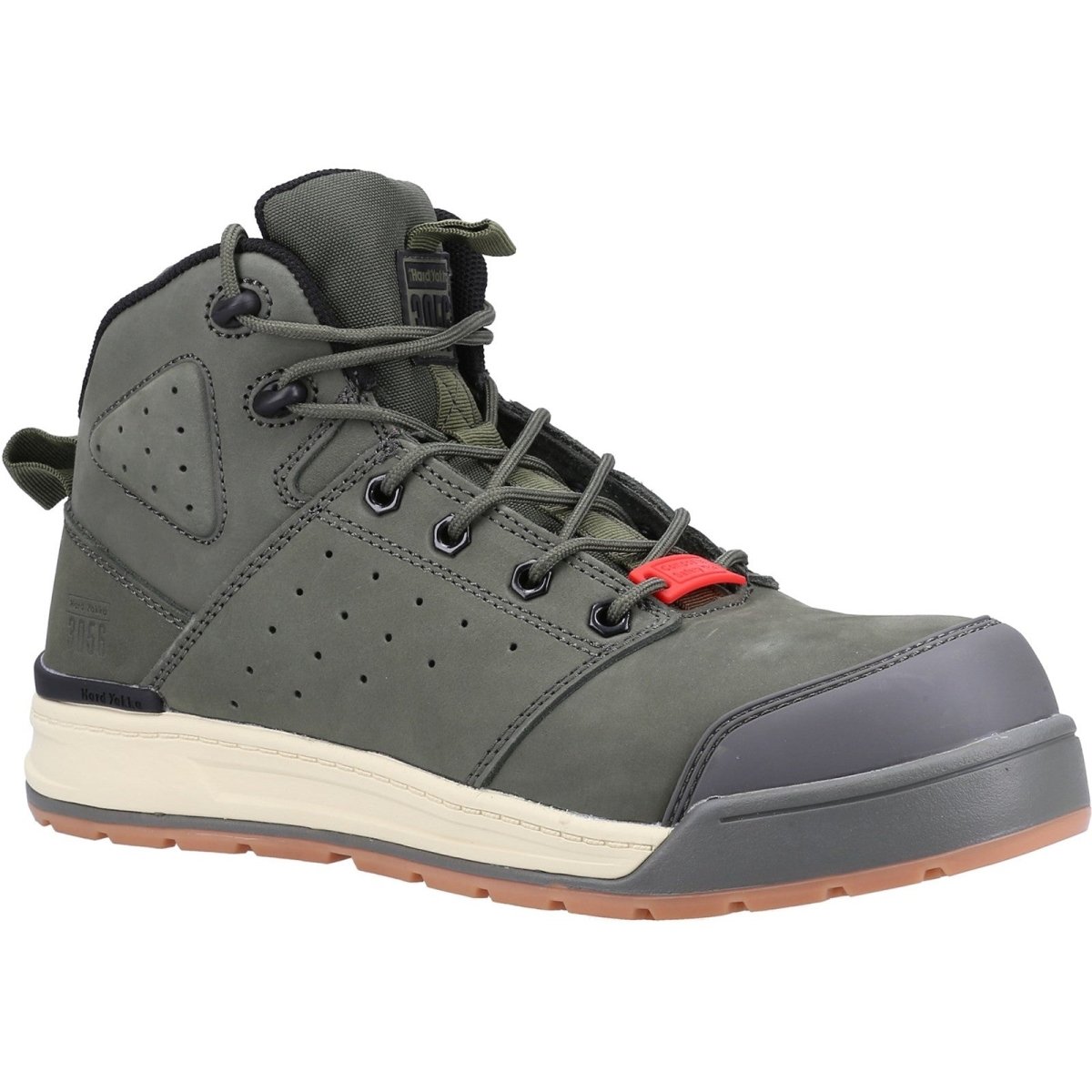 Hard Yakka 3056 Mens Lace & Zip Composite Safety Boots Hard Yakka
