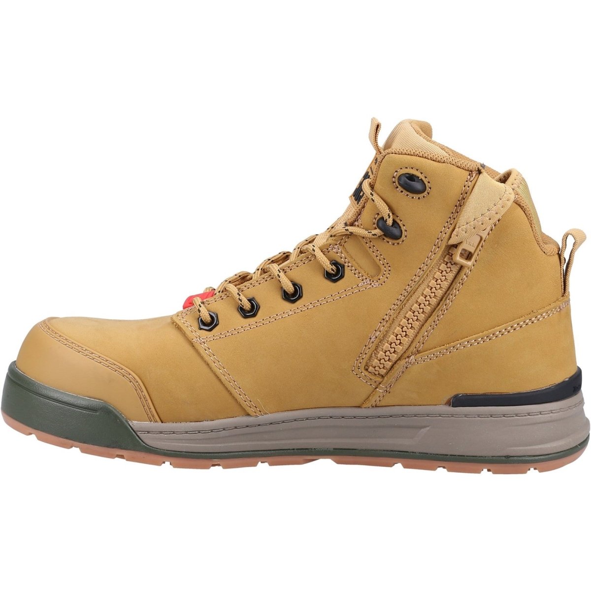 Hard Yakka 3056 Mens Lace & Zip Composite Safety Boots Hard Yakka