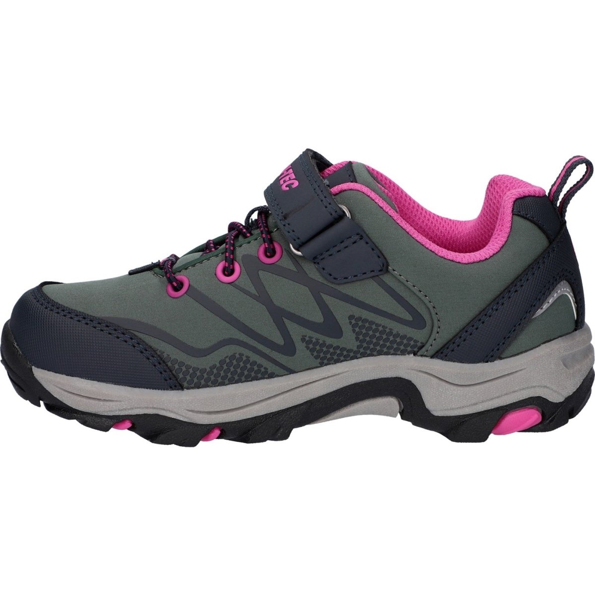 Hi-Tec Blackout Low Girls Vegan-Friendly Hiking Shoes Hi-Tec