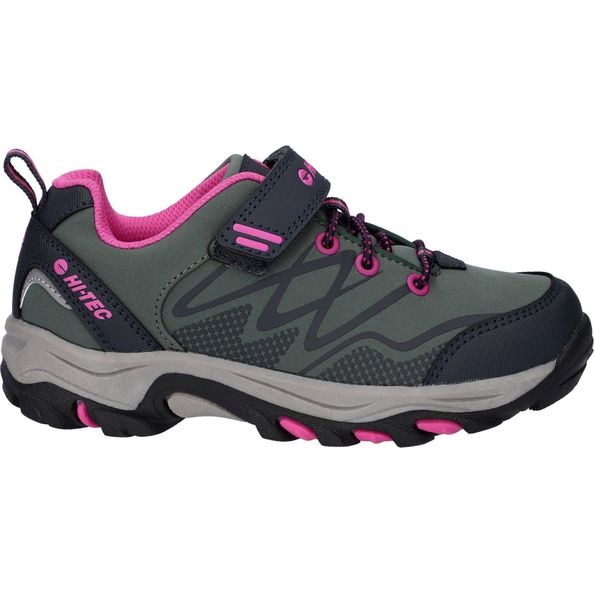 Hi-Tec Blackout Low Girls Vegan-Friendly Hiking Shoes Hi-Tec