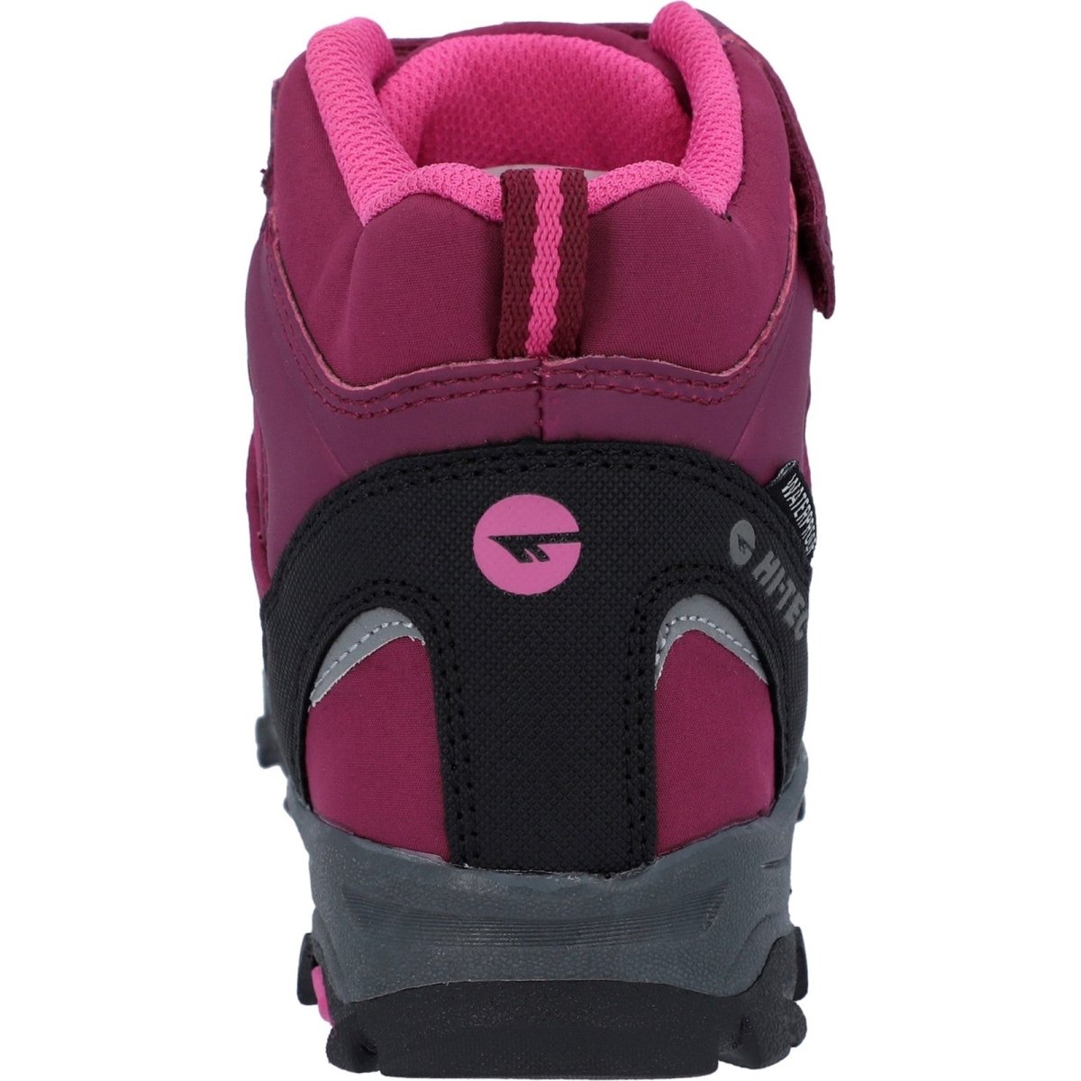 Hi-Tec Blackout Mid-Cut Kids Vegan-Friendly Waterproof Boots Hi-Tec
