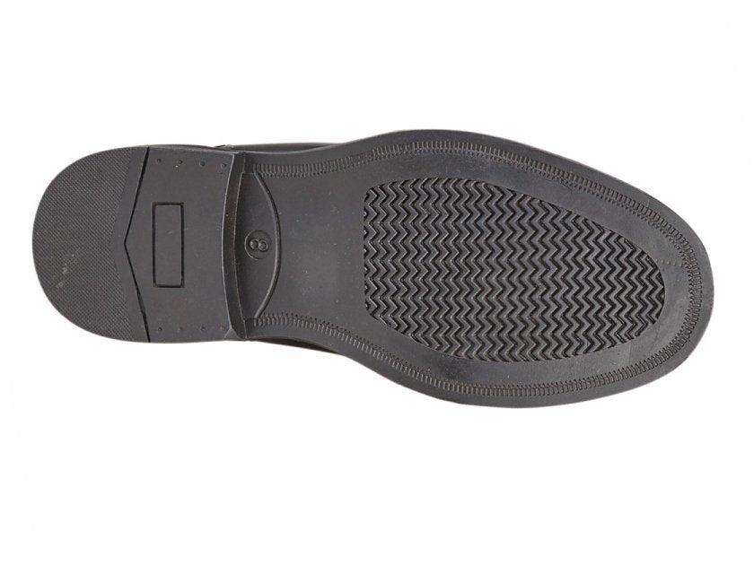 Scimitar M620A Black Leather Capped Oxford Cadet Shoes Scimitar