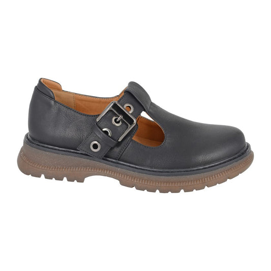 Cipriata L413A Ladies T-Bar Buckle Shoe Cipriata