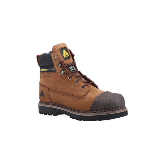 Amblers AS233 Mens Safety Boots Goodyear Welted Work Nubuck Leather Amblers Safety
