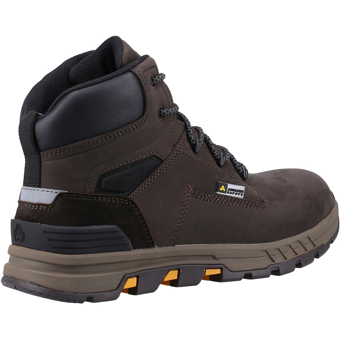 Mens Safety Boots Amblers AS261 Water Resistant Leather Work Boot