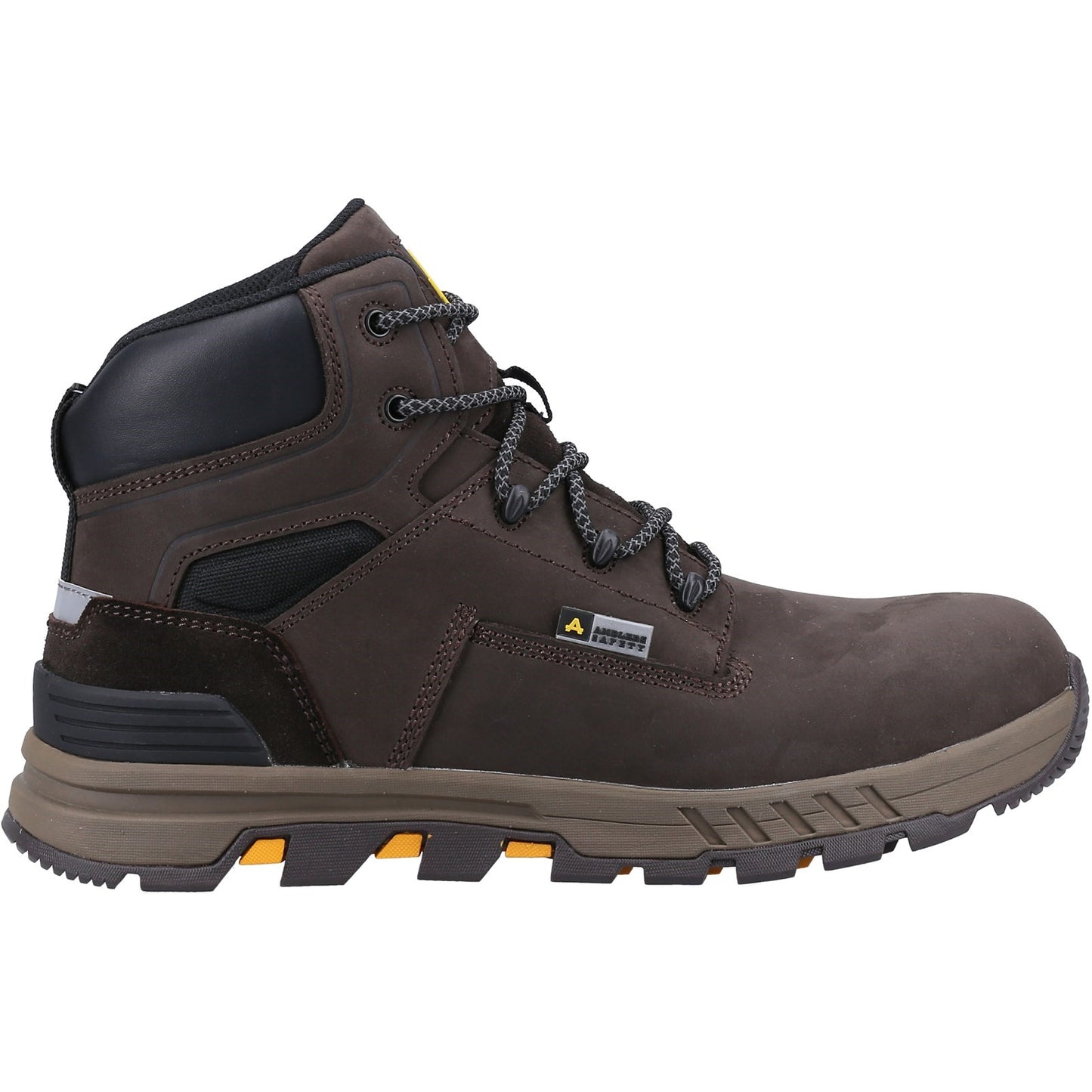 Mens Safety Boots Amblers AS261 Water Resistant Leather Work Boot