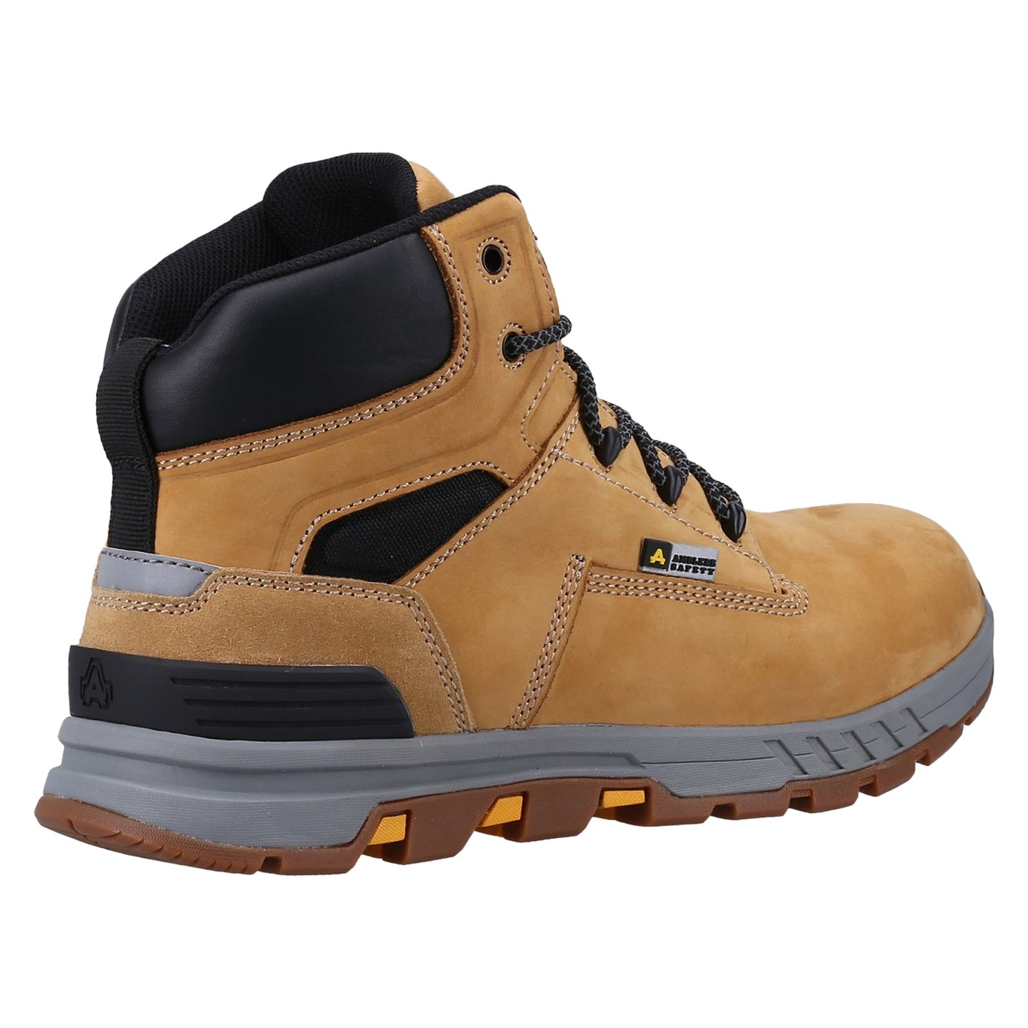 Mens Safety Boots Amblers AS261 Water Resistant Leather Work Boot