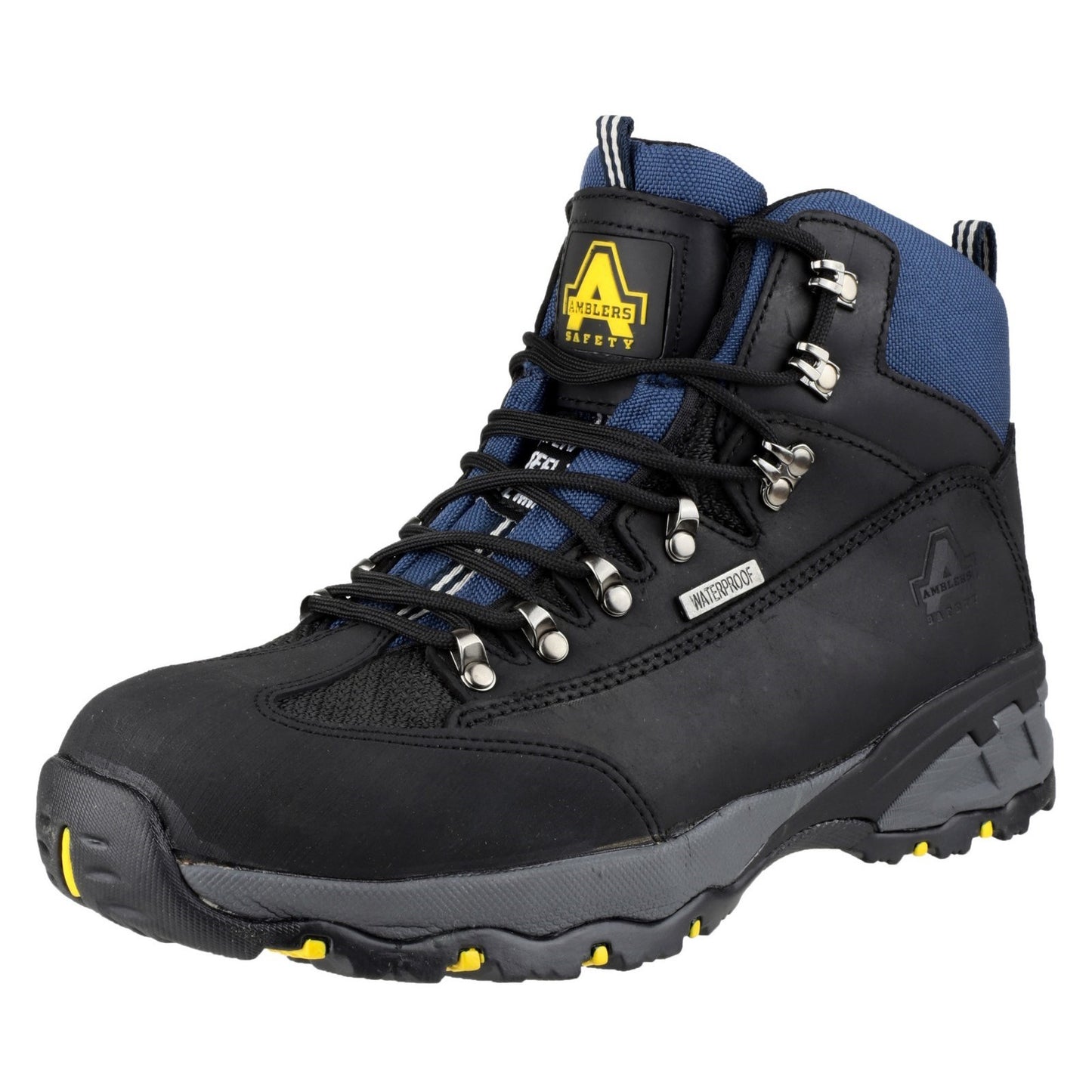 Mens Waterproof Safety Boots Amblers FS161 Steel Midsole Work Boot