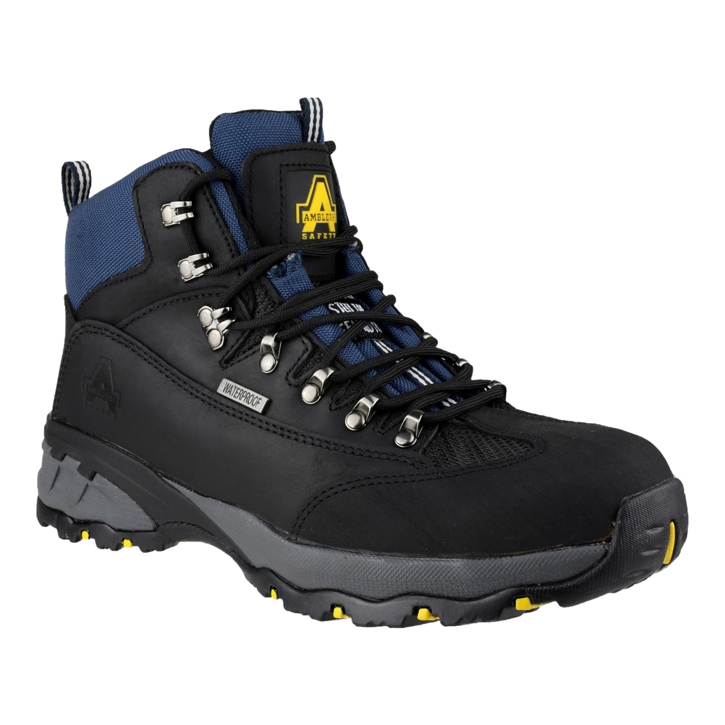 Mens Waterproof Safety Boots Amblers FS161 Steel Midsole Work Boot