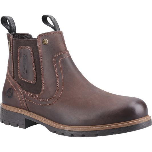 Cotswold Chipping Mens Leather Waterproof Rugged Country Boots