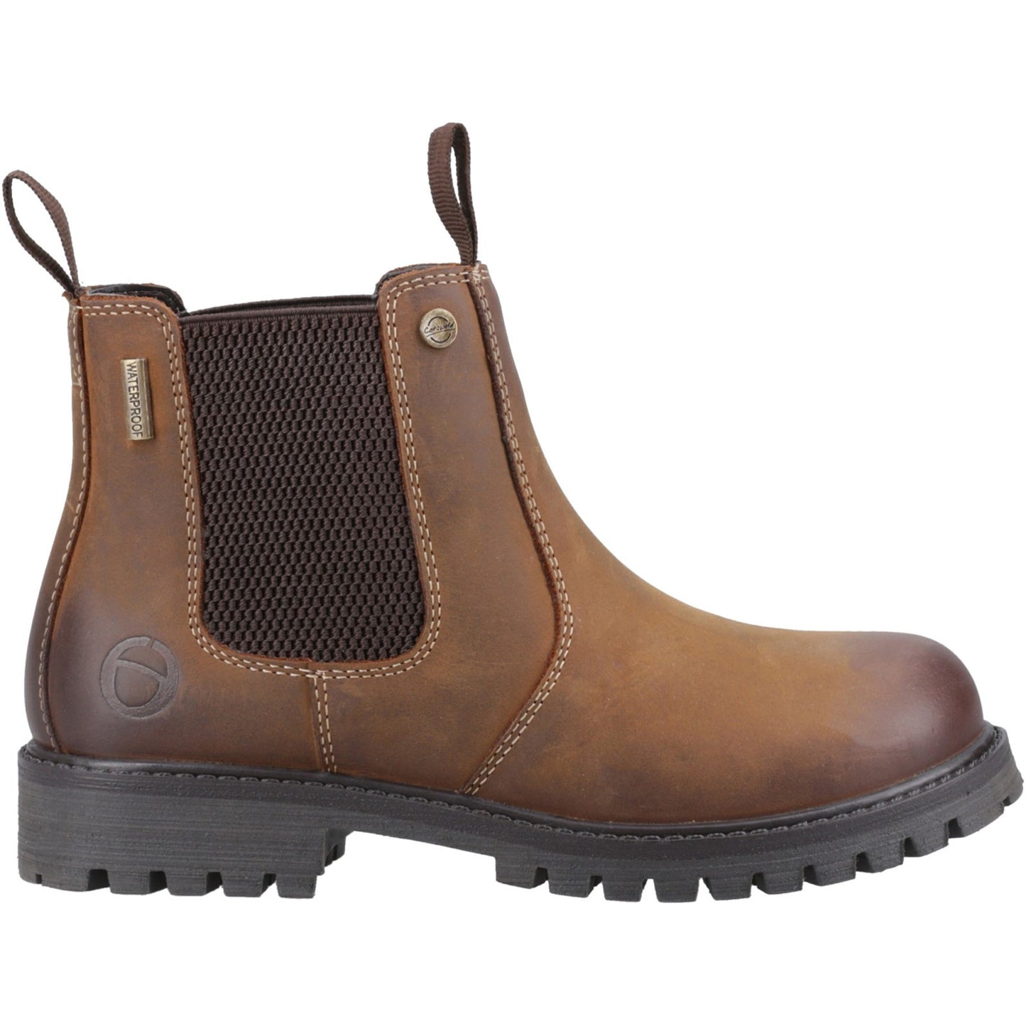 Cotswold Aston Kids Waterproof Pull On Dealer Boots Lightweight TPR Sole