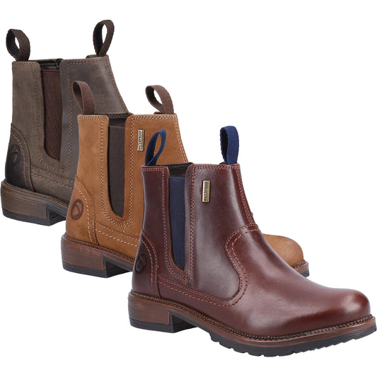 Cotswold Laverton Slip On Ladies Ankle Boots Cotswold