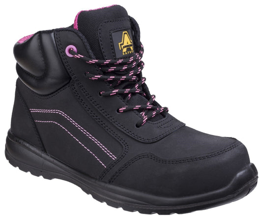 Amblers AS601 Lydia Ladies Safety Boots With Side Zip Amblers Safety
