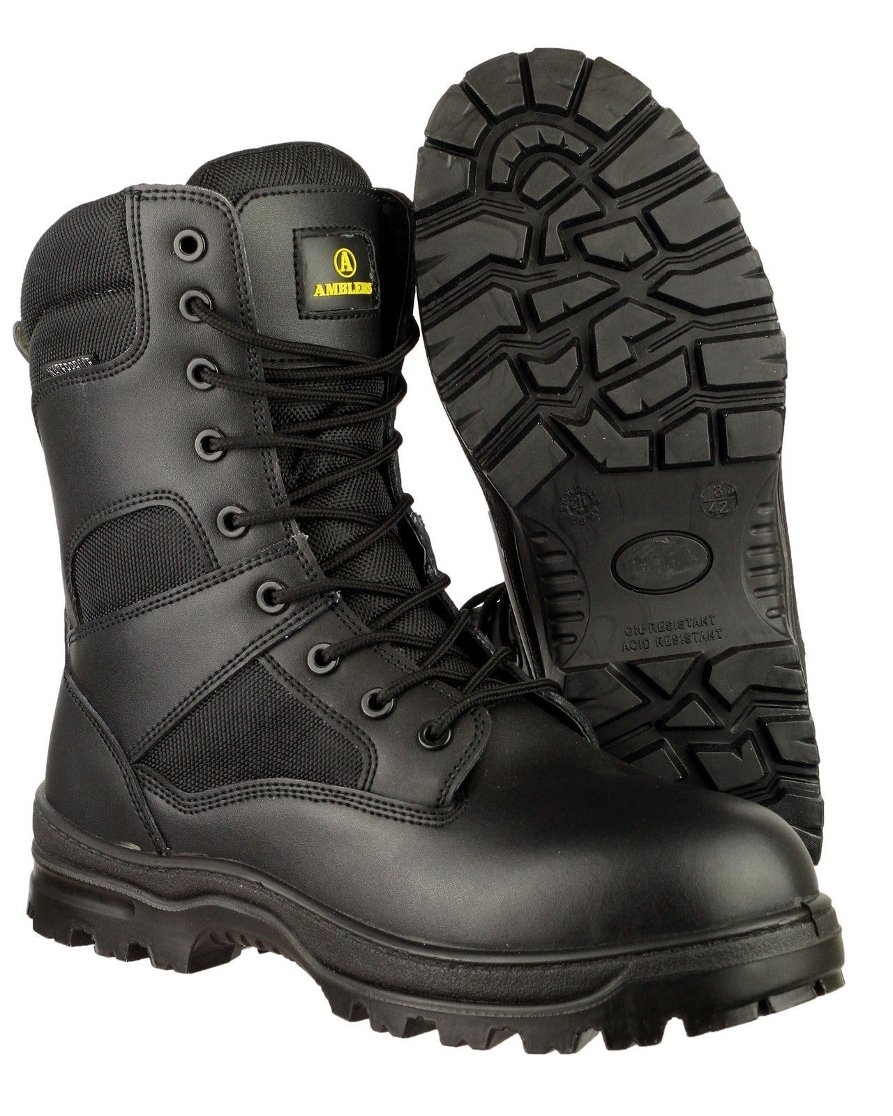 Amblers Combat Hi-Leg Mens Boots Amblers Safety
