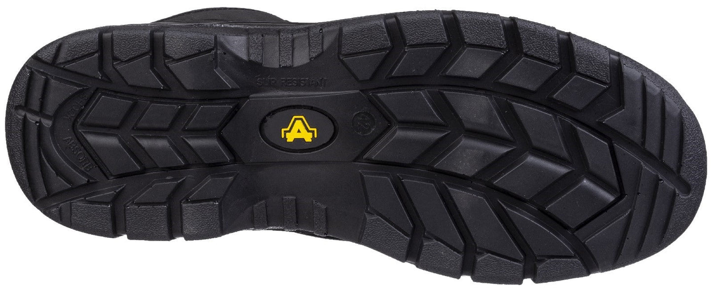 Amblers FS151 Vegan-Friendly Black Steel Toe Cap Safety Boots Amblers Safety