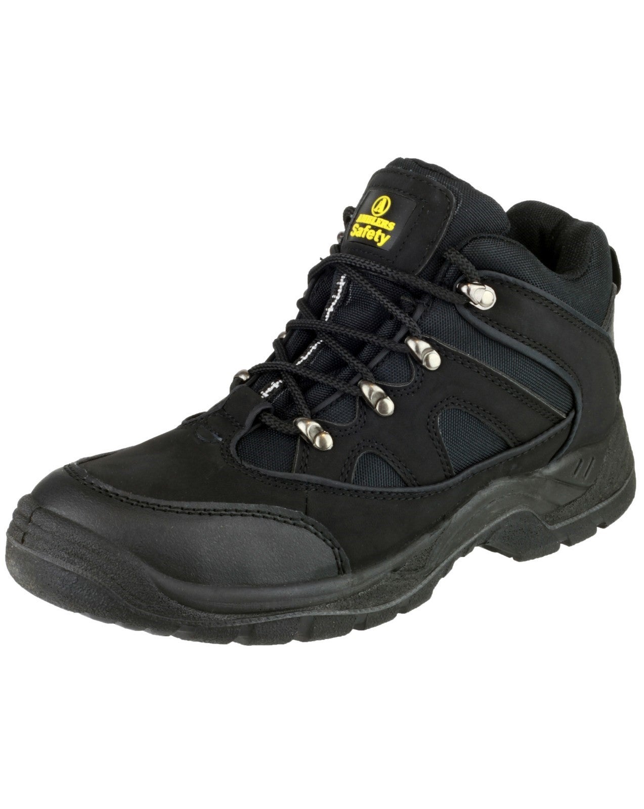 Amblers FS151 Vegan-Friendly Black Steel Toe Cap Safety Boots Amblers Safety