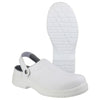 Amblers FS512 White Lightweight SRC Antistatic Safety Clogs Amblers Safety