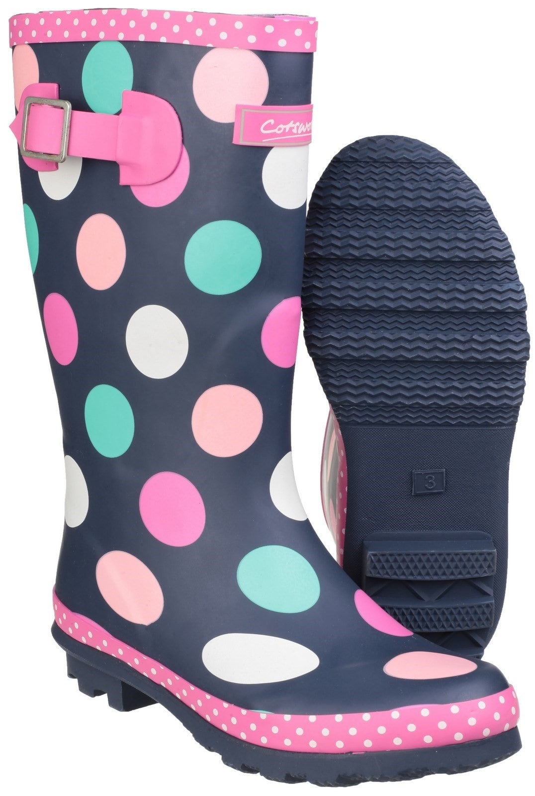 Cotswold Dotty Junior Wellington Boots Cotswold