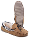 Cotswold Kilkenny Ladies Slip On Moccasin Slippers Cotswold