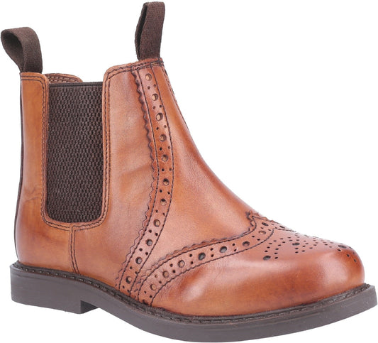 Cotswold Nympsfield Kids Brogue Chelsea Boots Cotswold