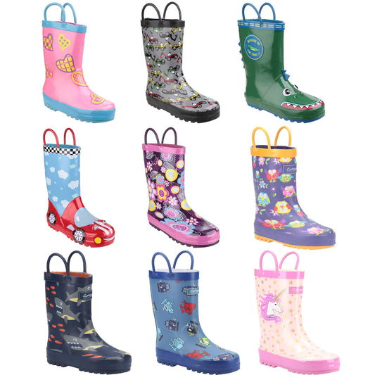 Cotswold Puddle Kids Wellingtons Boots Cotswold