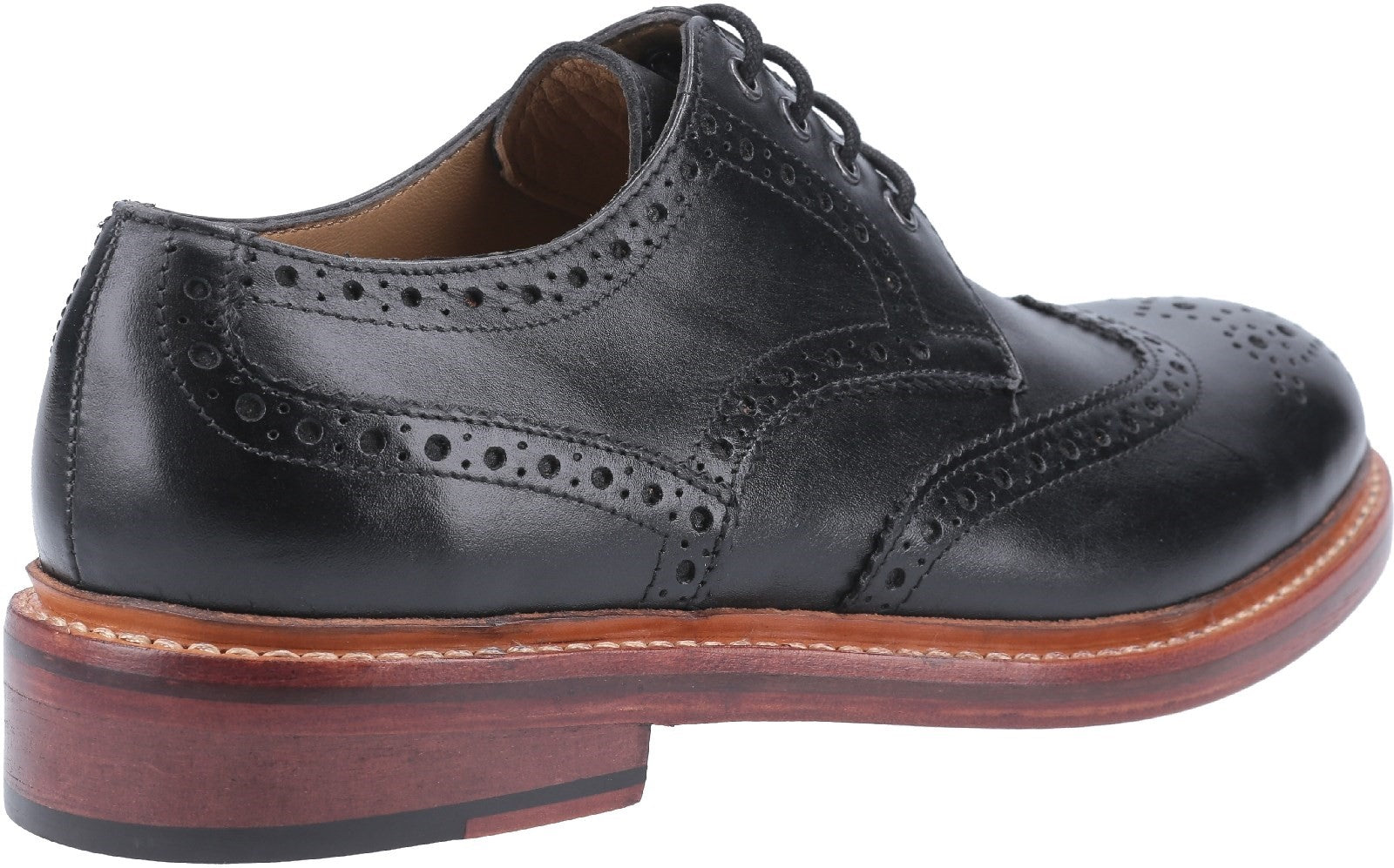Cotswold Quenington Leather Mens Brogue Shoes Cotswold