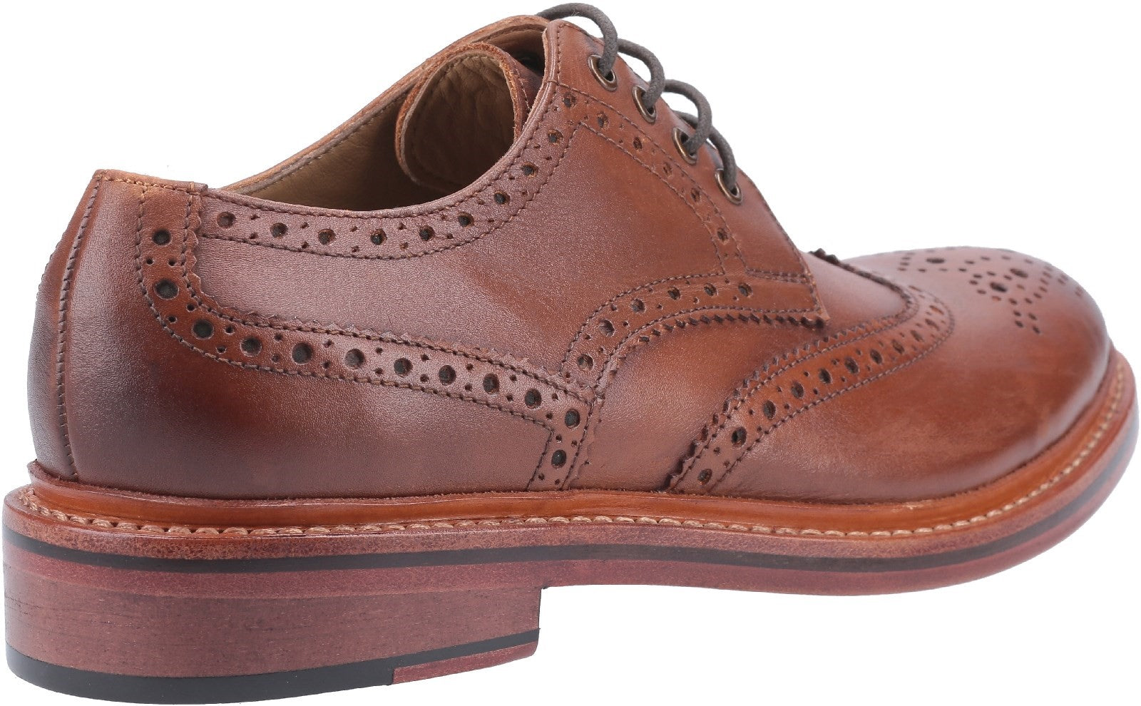 Cotswold Quenington Leather Mens Brogue Shoes Cotswold