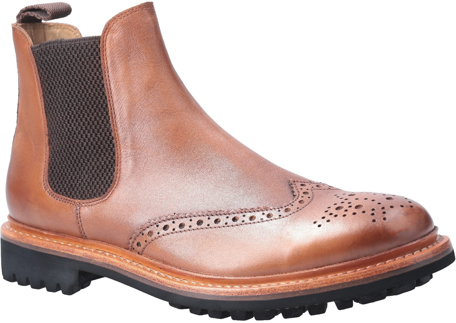 Cotswold Siddington Commando Mens Brogue Boots Cotswold
