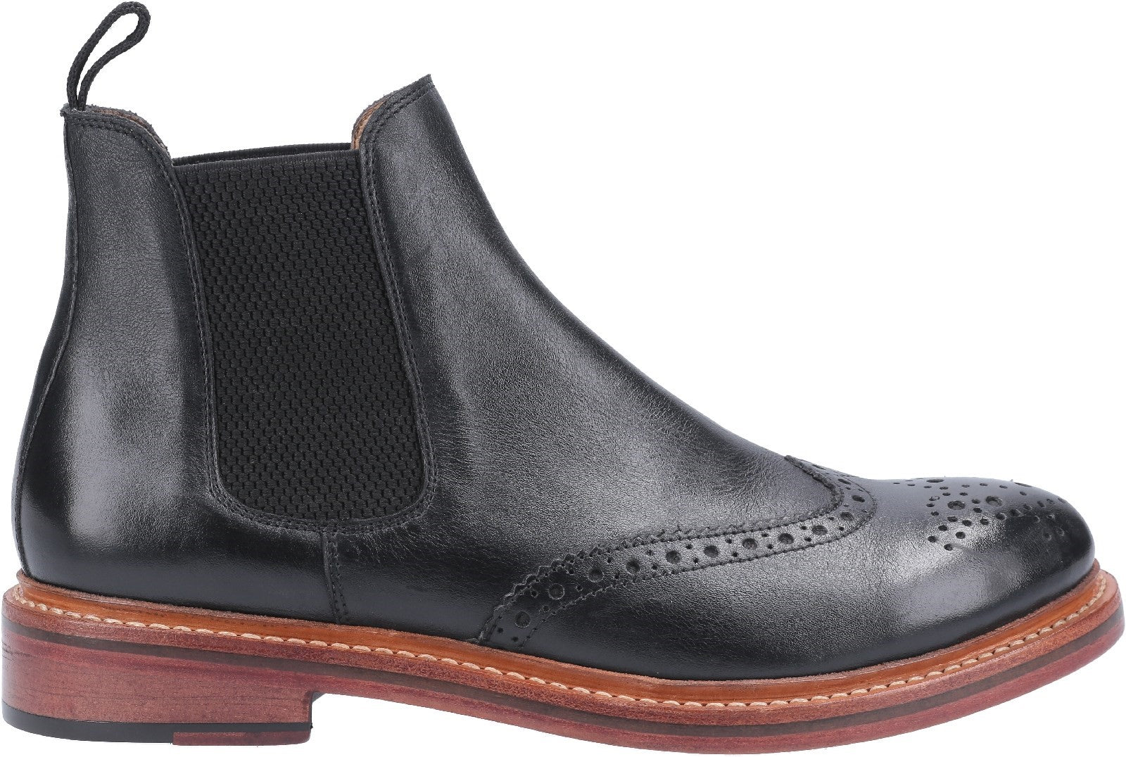 Cotswold Siddington Mens Leather Brogue Boots Cotswold