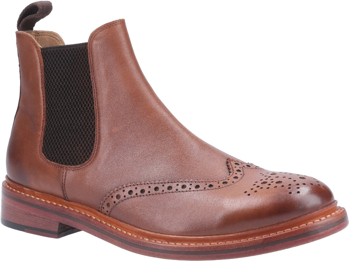 Cotswold Siddington Mens Leather Brogue Boots Cotswold