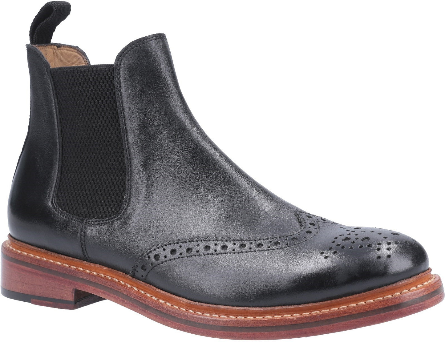 Cotswold Siddington Mens Leather Brogue Boots Cotswold