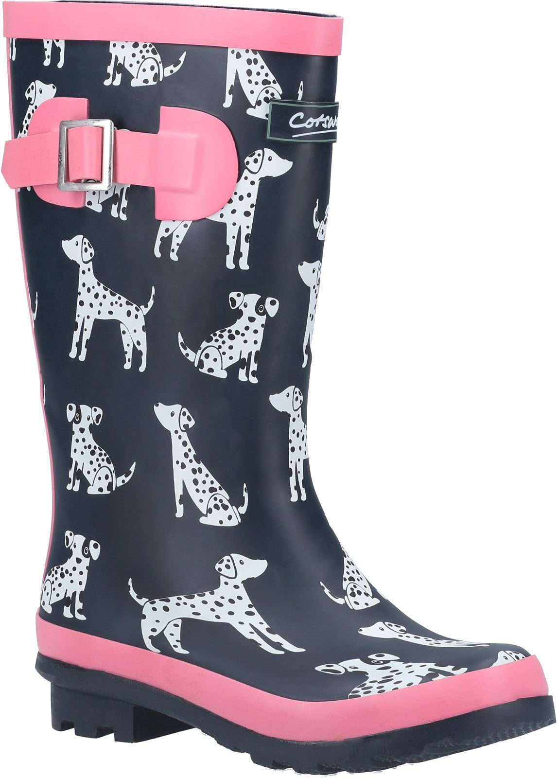 Cotswold Spot Girls Junior Wellington Boots Cotswold