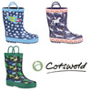 Cotswold Sprinkle Kids Wellington Boots Cotswold
