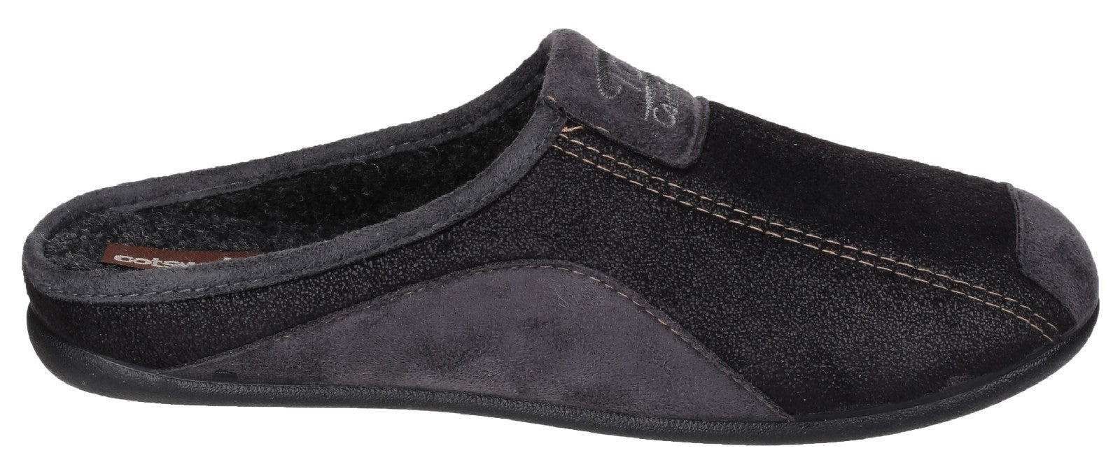 Cotswold Westwell Mens Suede Loafer Mule Slippers Cotswold