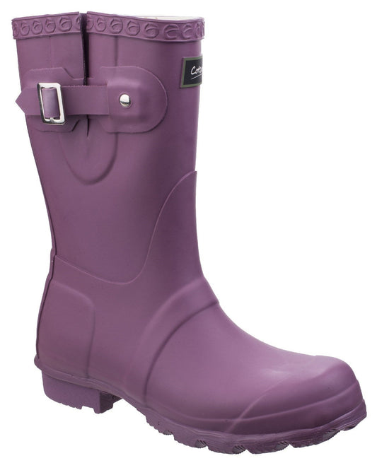 Cotswold Windsor Short Plain Rubber Wellingtons Cotswold