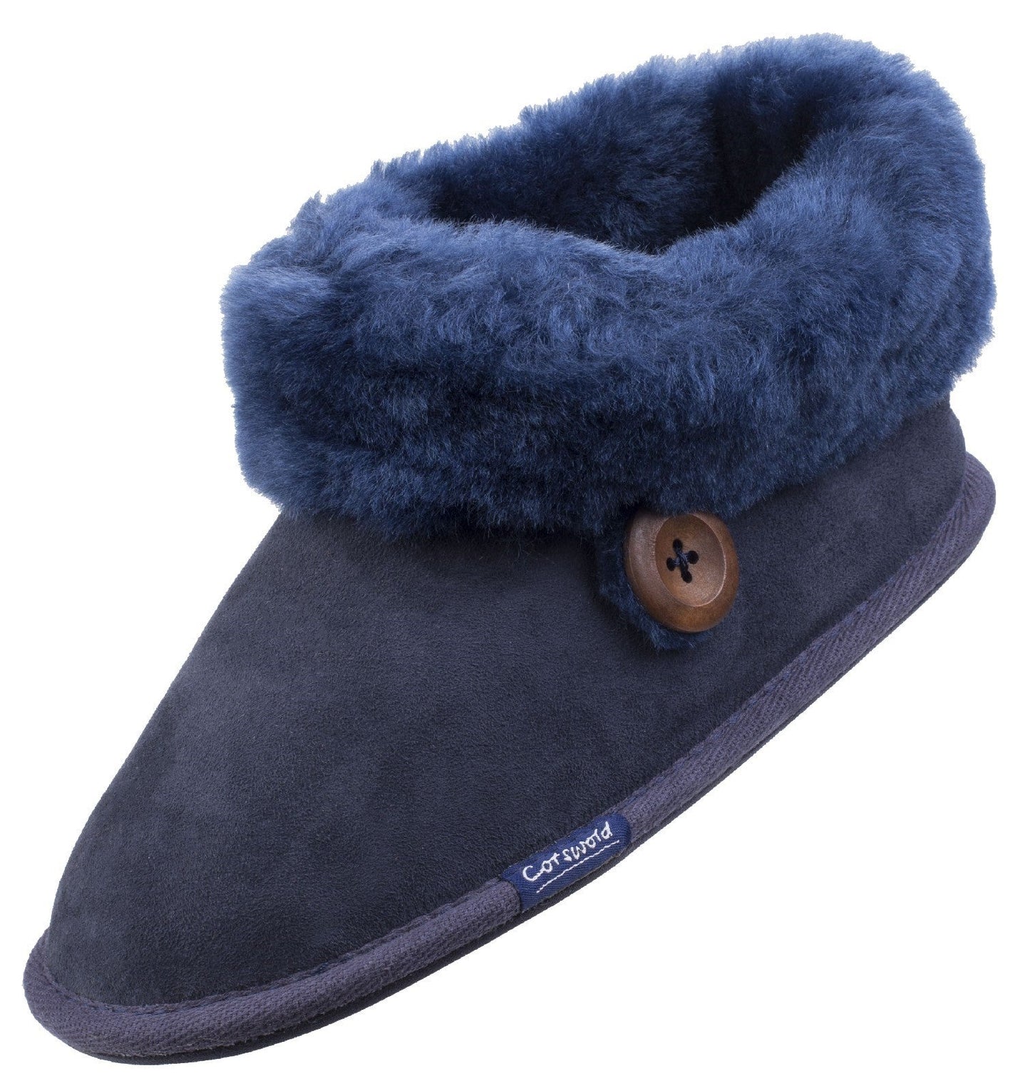 Cotswold Wotton Sheepskin Ladies Bootie Slippers Cotswold