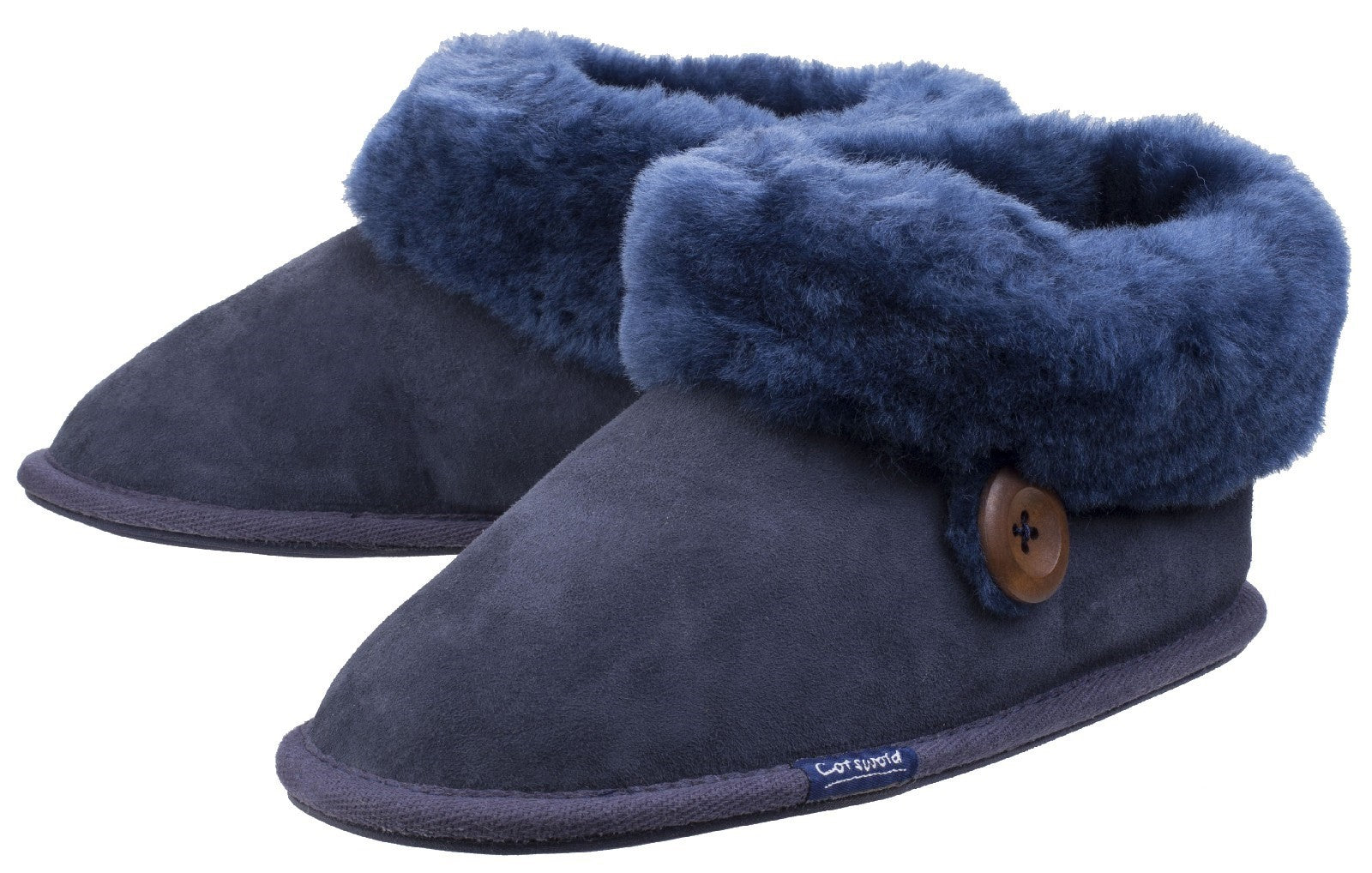 Cotswold Wotton Sheepskin Ladies Bootie Slippers Cotswold
