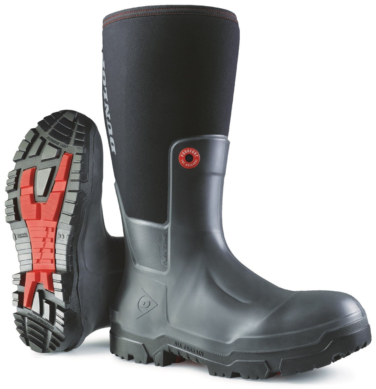 Dunlop Snugboot Pioneer Safety Wellington Boots Dunlop
