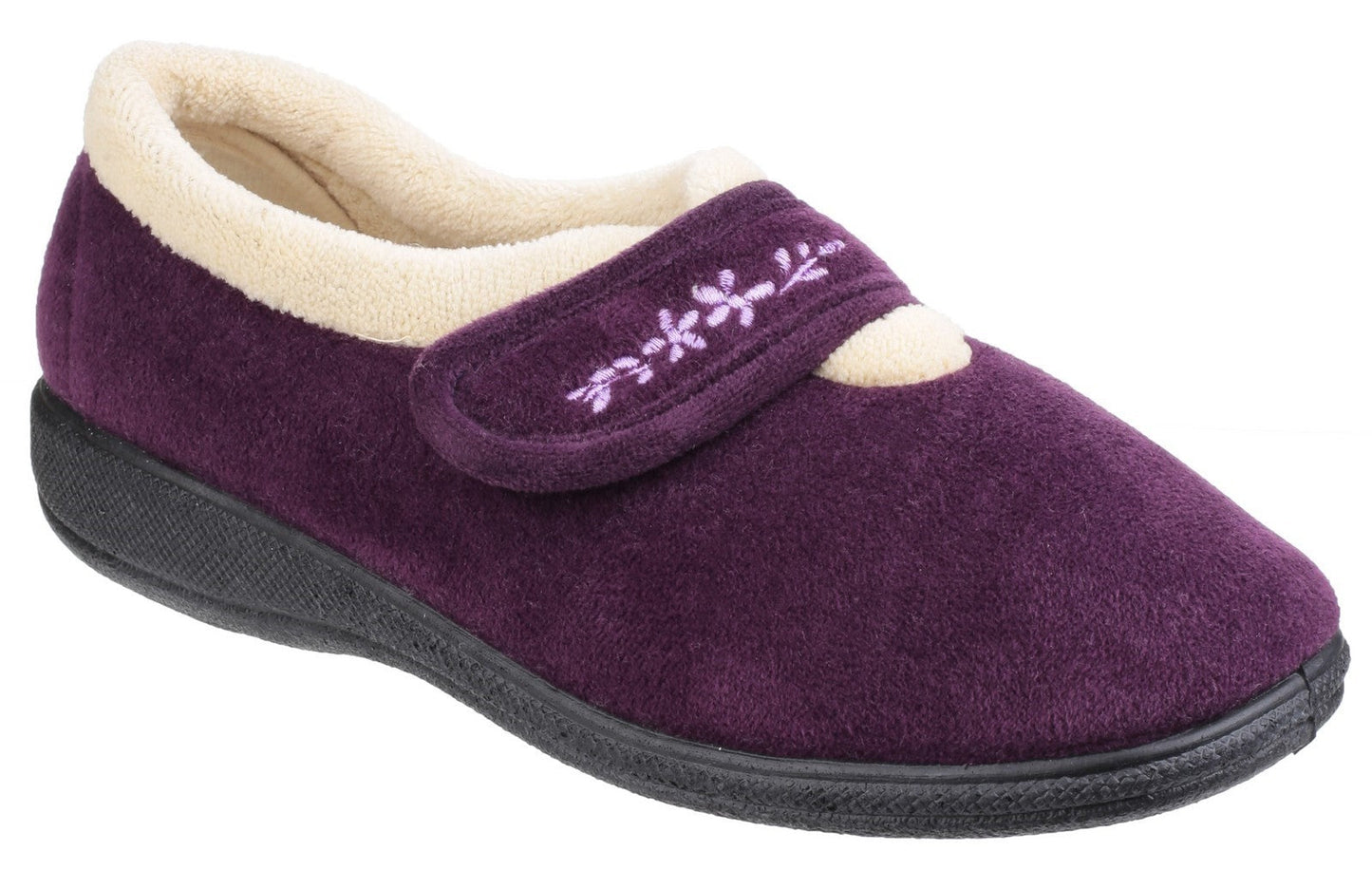 Fleet & Foster Capa Touch Fastening Ladies Slippers Fleet & Foster