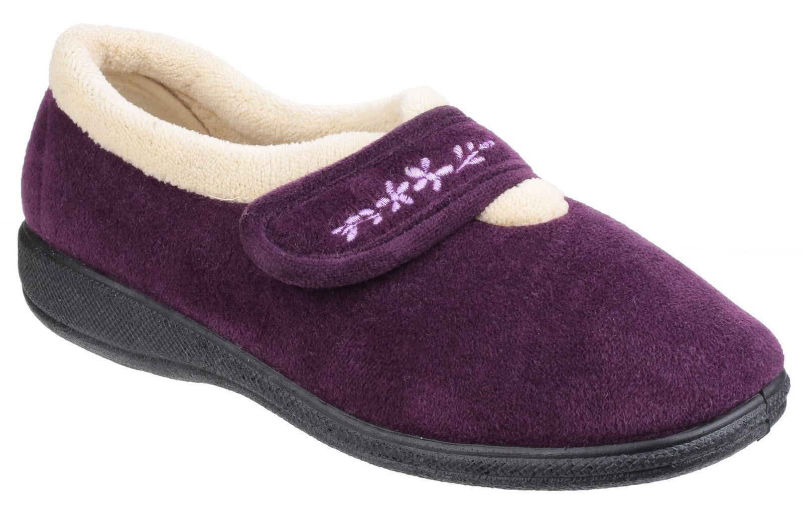 Fleet & Foster Capa Touch Fastening Ladies Slippers Fleet & Foster